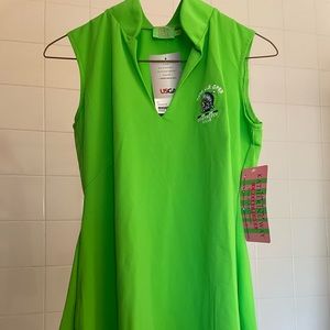 2018 Shinnecock US Open Sleeveless Green Women’s Santa Ana Tunic NWT